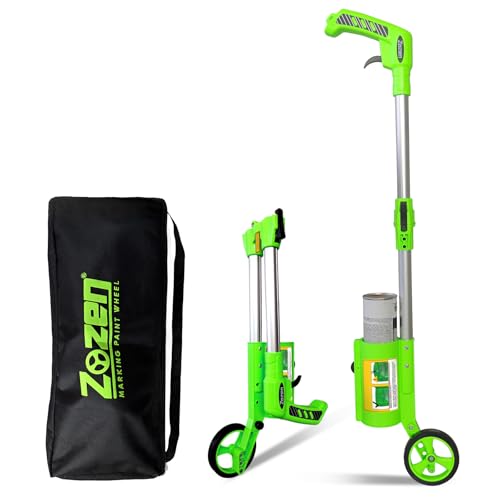 Marking Paint Wand with Carry Bag - Adjustable Widths for Ground Marking