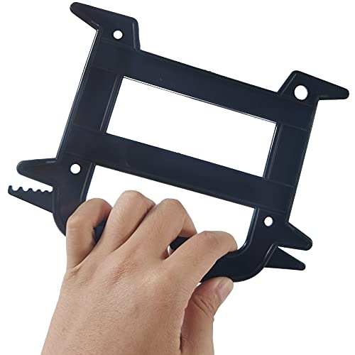 RONYOUNG 7Pcs Line Winder Rope Organizer Paracord Spool — Black