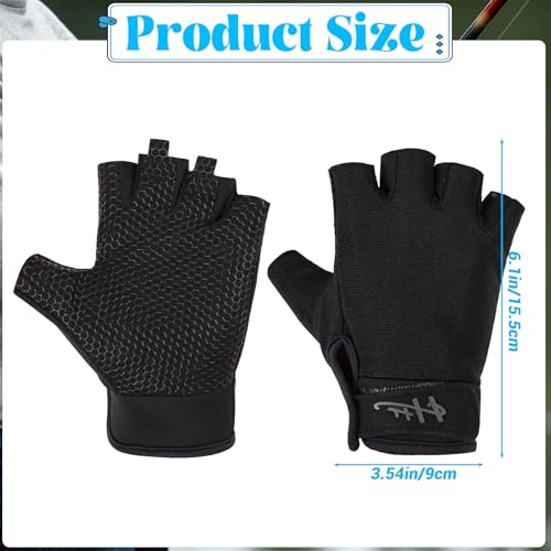 Fingerless Fishing Gloves for Men & Women - Lightweight & Breathable
