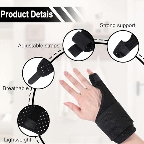 Trigger Thumb Splint - Finger Brace for Pain Relief & Support
