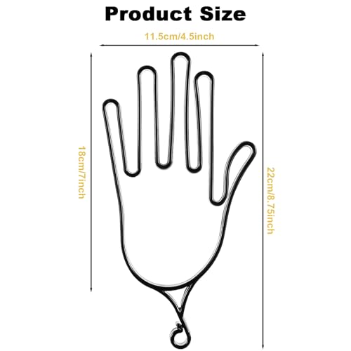 Ymapinc Golf Glove Holder - 2 Pack Stretcher Hanger with Keychain,