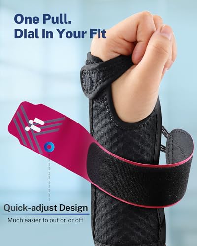 Fitomo S/M Right Carpal Tunnel Wrist Brace Open Thumb Night Support