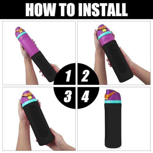 Silicone Water Bottle Boot for Owala 24oz - Protection Sleeve