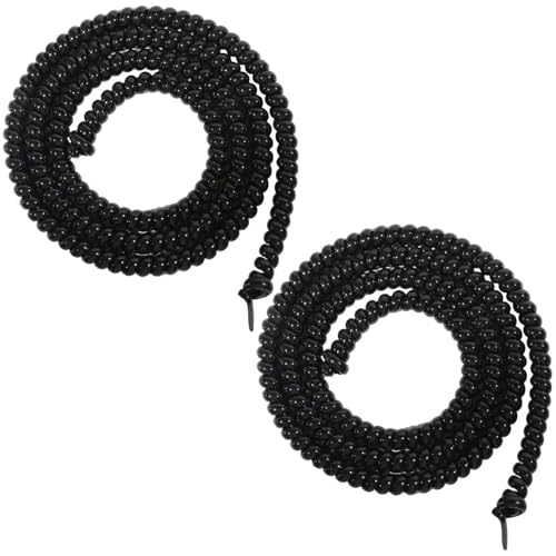 Bicycle Brake Cable Housing Protector - 2 Pack TPU Spiral Wrap
