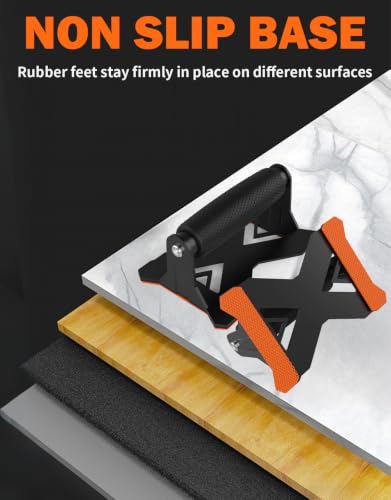 Heavy Duty Steel Push Up Bars with Non-Slip Base - 660 LBS Capacity