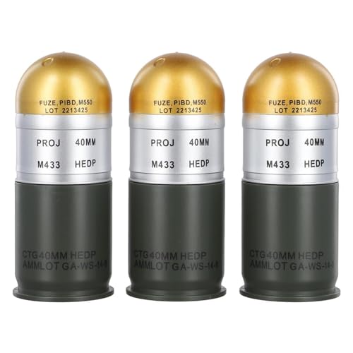40mm Tactical Dummy Grenade Storage Box - Gold