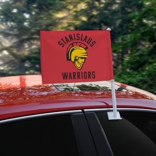 California State University Stanislaus Car Flag - Multi