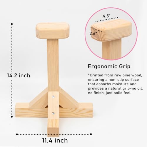 Handstand Canes for Balance Training - Wood-3