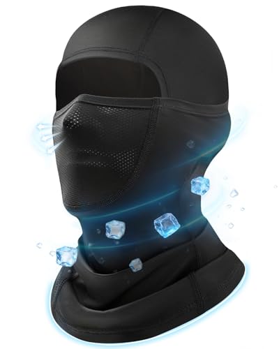 Cooling Balaclava Face Mask for Men Women, Summer Breathable Full