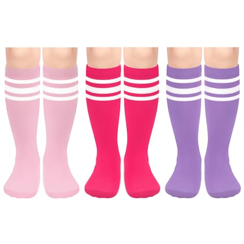 Sarfel Toddler Soccer Socks Kids Youth Baseball Girls Softball Boys