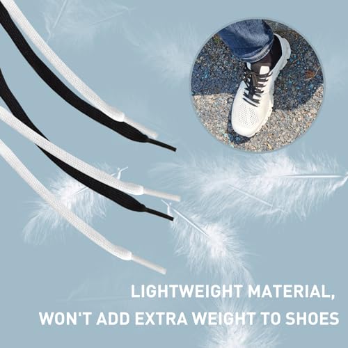 Flat Thin 47 Inch Grey Shoe Laces for On Cloud Sneakers