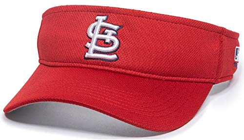 St. Louis Cardinals Adjustable Replica Visor Cap - One Size