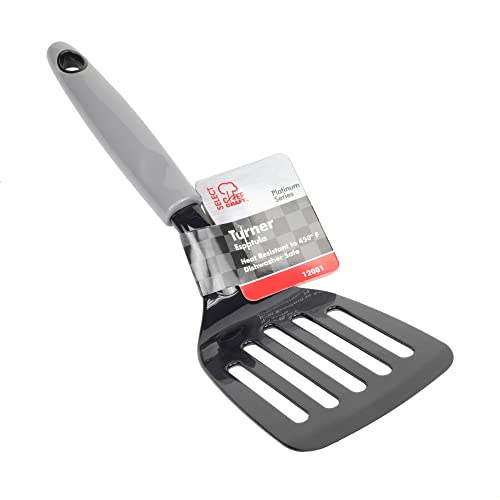 Nylon Short Turner Spatula - 10.5 Inch, Gray