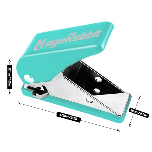 Dart Flight Hole Punch Tool with 100 O-Rings - Blue
