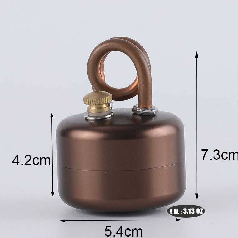 Portable Alcohol Stove with Carry Bag - Compact Camping Cooking Gear