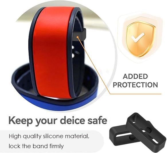 Silicone Fastener Rings for Wristband Protectors - 14-Pack