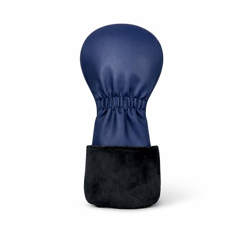 Leather Golf Headcovers Set of 3 – Driver (1), Fairway Wood (W) & Hybrid (H) – Premium Retro PU Leather Golf Club Head Covers – Fits 460cc – Detroit Golf Co.