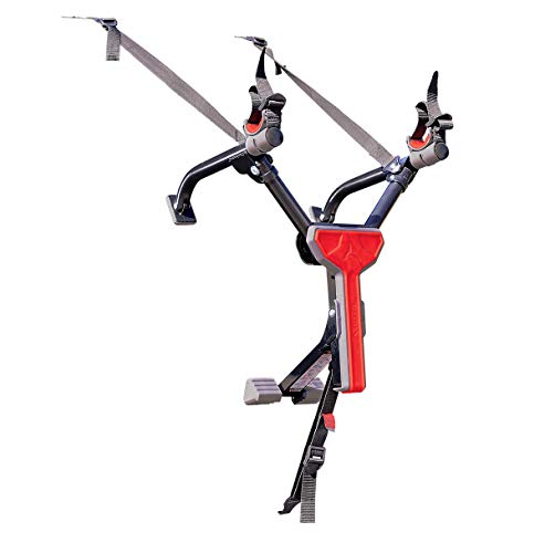 Ultra Compact Folding 1-Bike Trunk Mount Rack - Gray