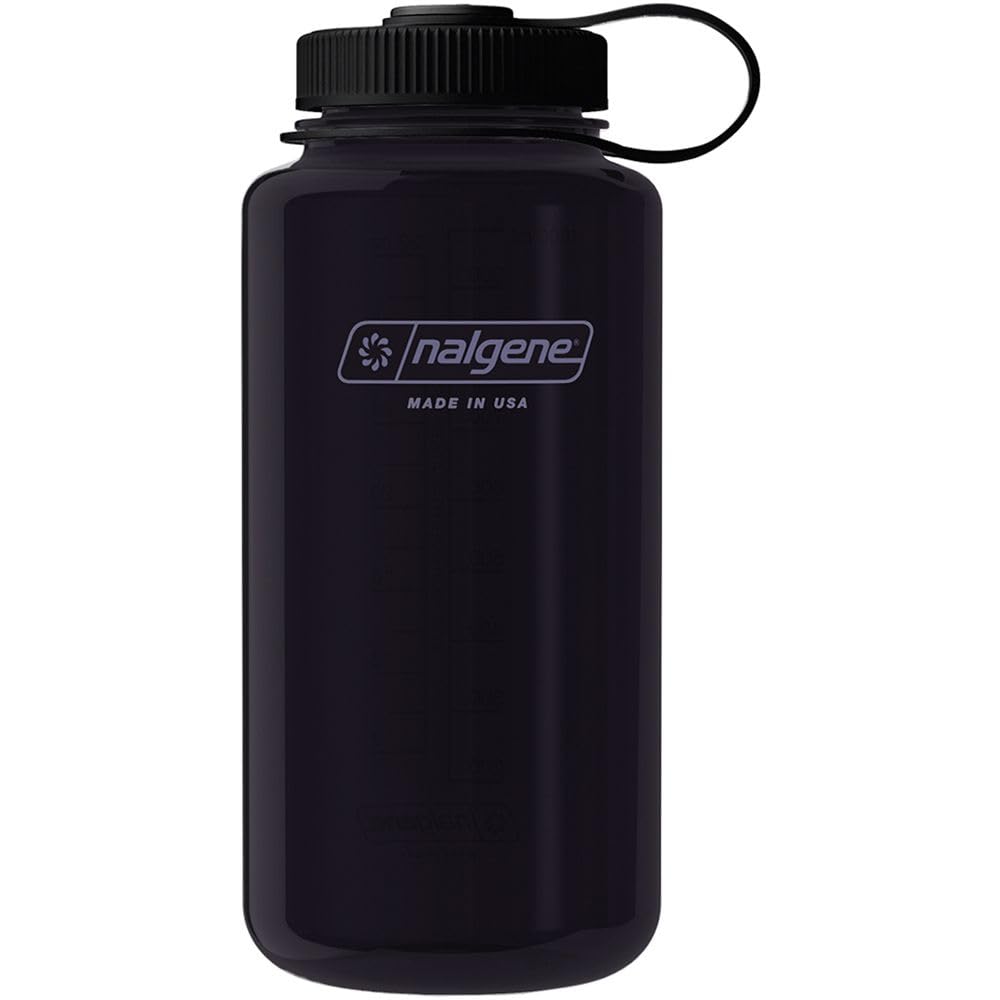 Nalgene 32 oz Wide Mouth Water Bottle | BPA-Free, Durable & Leak Proof, Lightweight Bottle for Hiking & Gym, Work & Travel, Odyssey