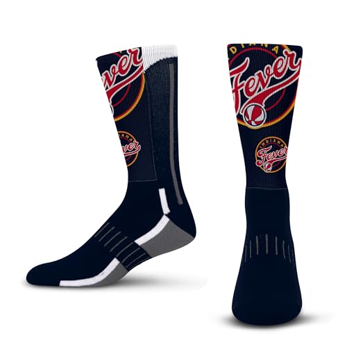 WNBA Indiana Fever Crew Socks - Unisex Medium