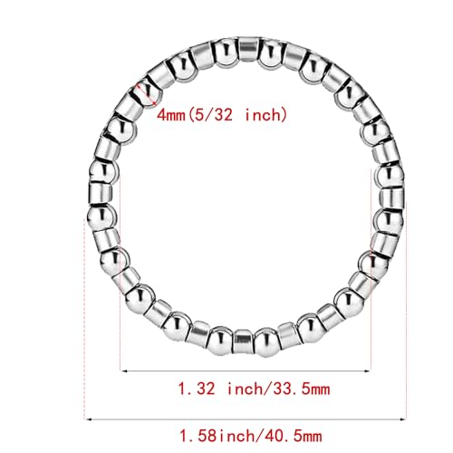 4pcs Bicycle Headset Ball Bearing Retainer - 40.5mm Outer Diameter
