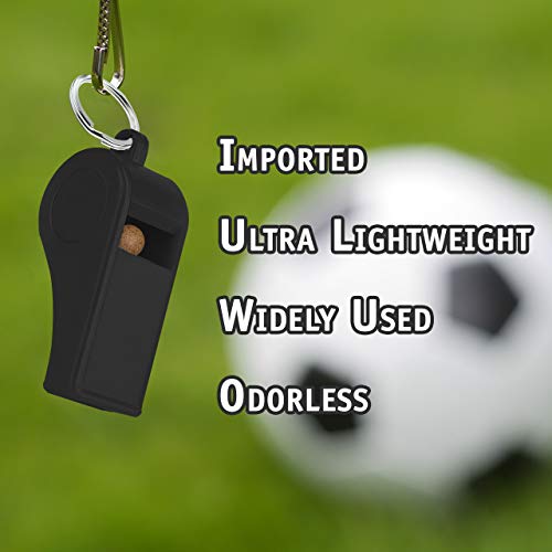 Emergency Survival Whistle - Ultra Lightweight, Black