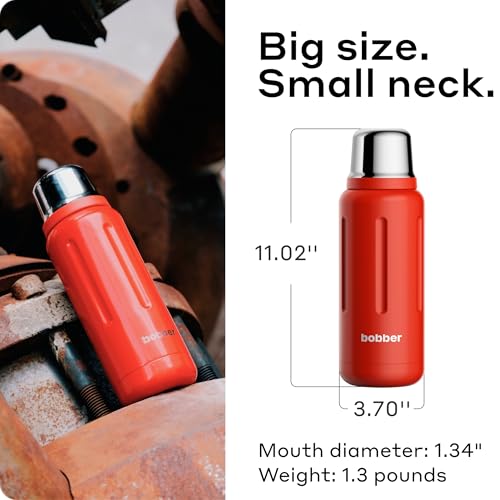 Bobber 34oz Stainless Steel Insulated Water Bottle - Keeps Drinks Hot or Cold