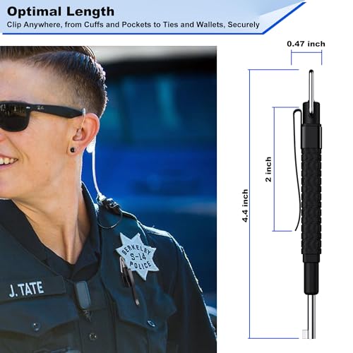 Durable Handcuff Key with Secure Clip for Standard Handcuffs