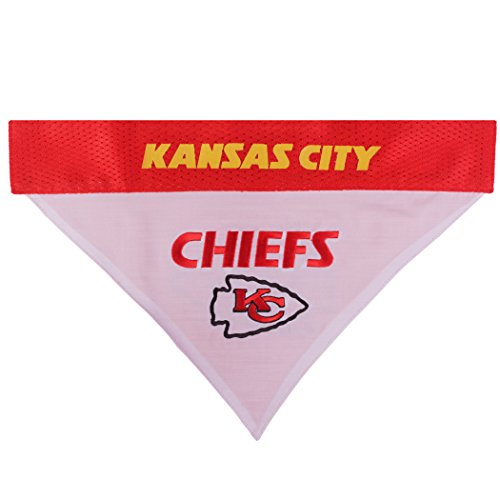 Kansas City Chiefs Reversible Pet Bandana - NFL Team Spirit