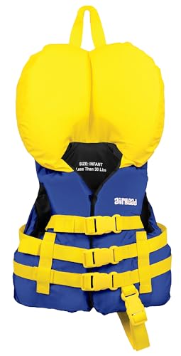 US Coast Guard Approved Life Jacket for Adults & Kids - Secure Fit PFD for Boating, Fishing & Swimming