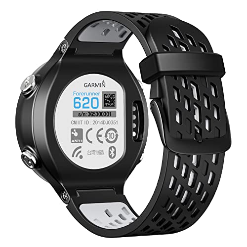 Soft Silicone Replacement Watch Bands for Garmin 620/735XT/220/235/230/630/Approach S6