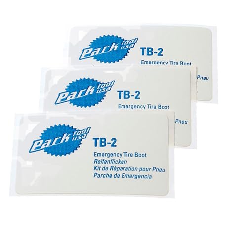 Emergency Tire Boot Pack - Transparent - 3 Strong Adhesive Boots