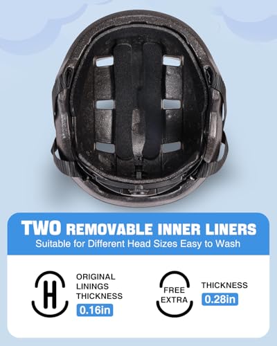 Adjustable Toddler Helmet for Ages 2-6 - Dinosaur Design