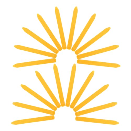 Plastic Scraper: Hemobllo 20pcs Caulking Tool Set Silicone Sealant Grout Finishing Tool for Kitchen Bathroom Floor Sealant Sealing (Straight Angle)