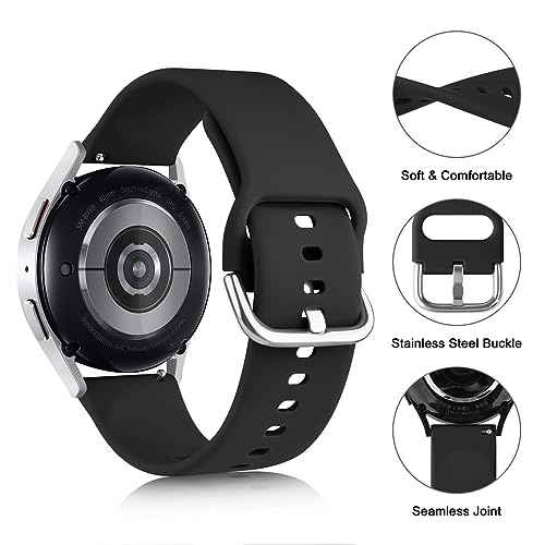 Black Small Garmin Watch Band Replacement for Forerunner 55, 245, 645