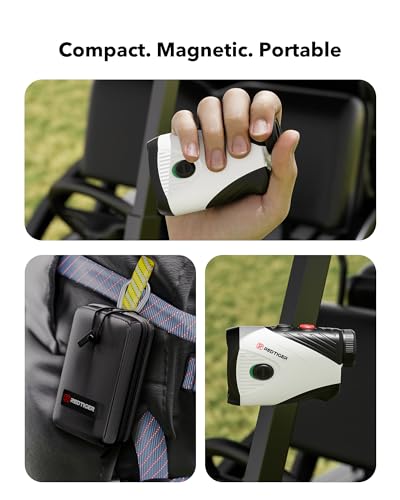 Golf Rangefinder with Slope, 7X Magnification, 1200 Yards