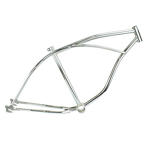 26" Beach Cruiser Bike Frame - Chrome Color
