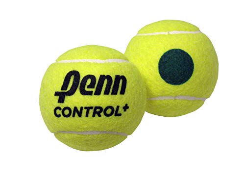 Youth Control Plus Tennis Balls - Green Dot Felt, 1 Can (3 Balls)