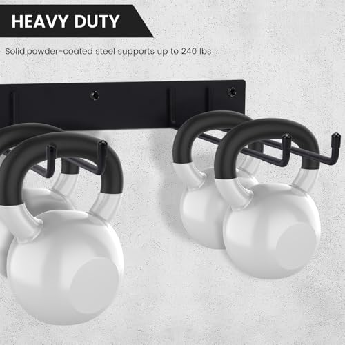 Folding Chair Rack,Metal Folding Chair Storage Rack - 2-Pack,Heavy Duty Design,Garage Organization & Foldable Chair Hanger