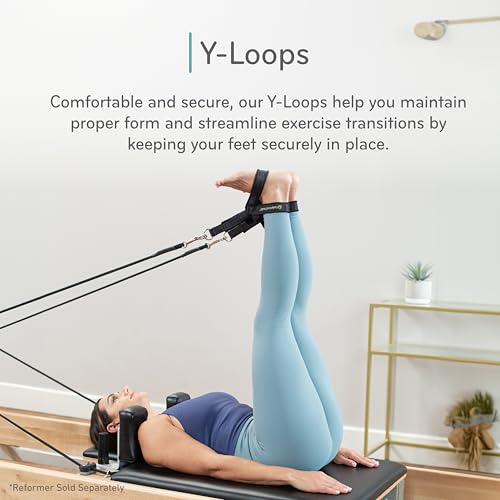 Y Loops Pilates Footstraps with D Rings - Comfortable Accessories
