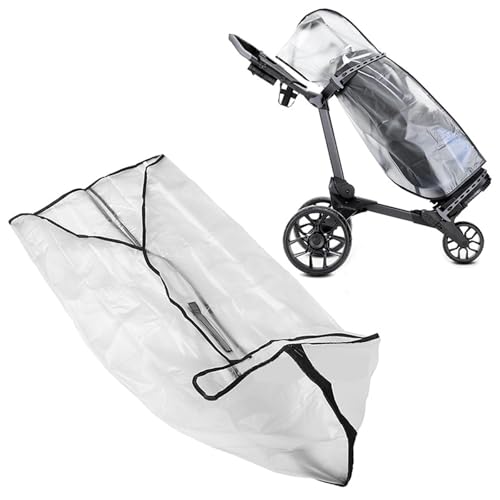 LH90H Waterproof Golf Bag Rain Cover for 14-Club Stand & Push Carts, Lightweight & Foldable