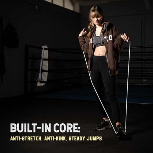 Adjustable 6MM PVC Jump Rope for Cardio Training - Deep Night