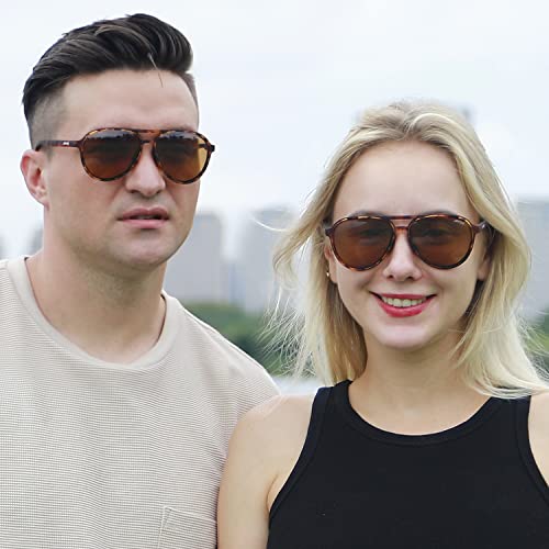 Polarized Aviator Sunglasses for Men & Women - UV400 Protection