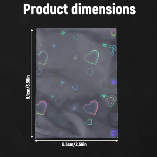 Photocard Sleeves - 100 Pack New Love Style for Card Collectors