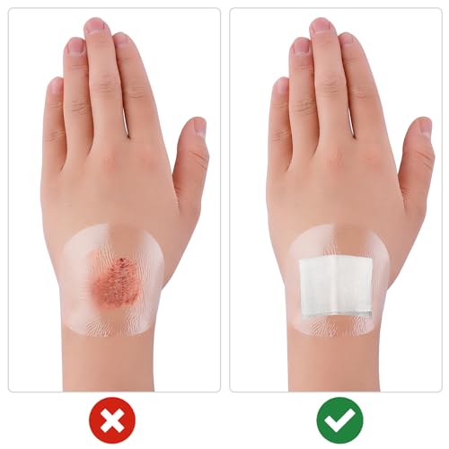 100 Pcs Waterproof Tattoo Aftercare Bandages - 2.5 Inch