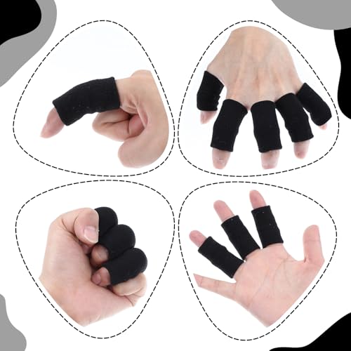 Finger Sleeve Protectors - 10 Pcs Compression Support for Pain Relief