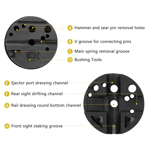 Pridefend Universal Bench Block 1 Pack - Non-Marring, Scratch-Resistant Tool for Precision Maintenance