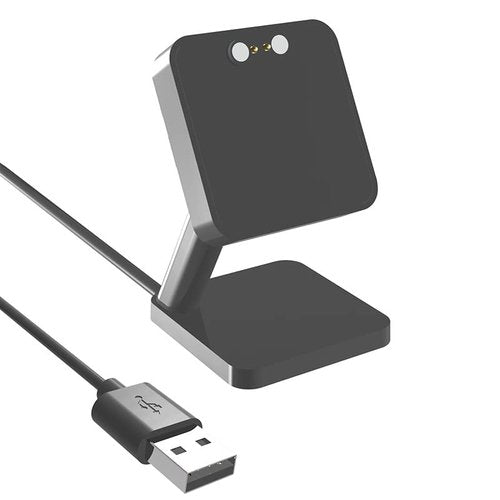 GTX05, GTX12, GTX13, AR-01 Charger,Lamshaw Charging Stand Desk Holder Charging Dock Station Compatible with Tensky, Aeac, Fitpolo, Faweio, SOUYIE GTX05, GTX12, GTX13, AR-01 Smart Watch (Black)