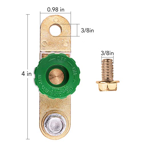 12V-24V Side Post Battery Disconnect Switch - 1 Pc