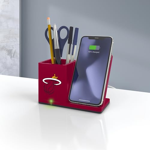 Wireless Charger and Desktop Organizer with Fast Charging